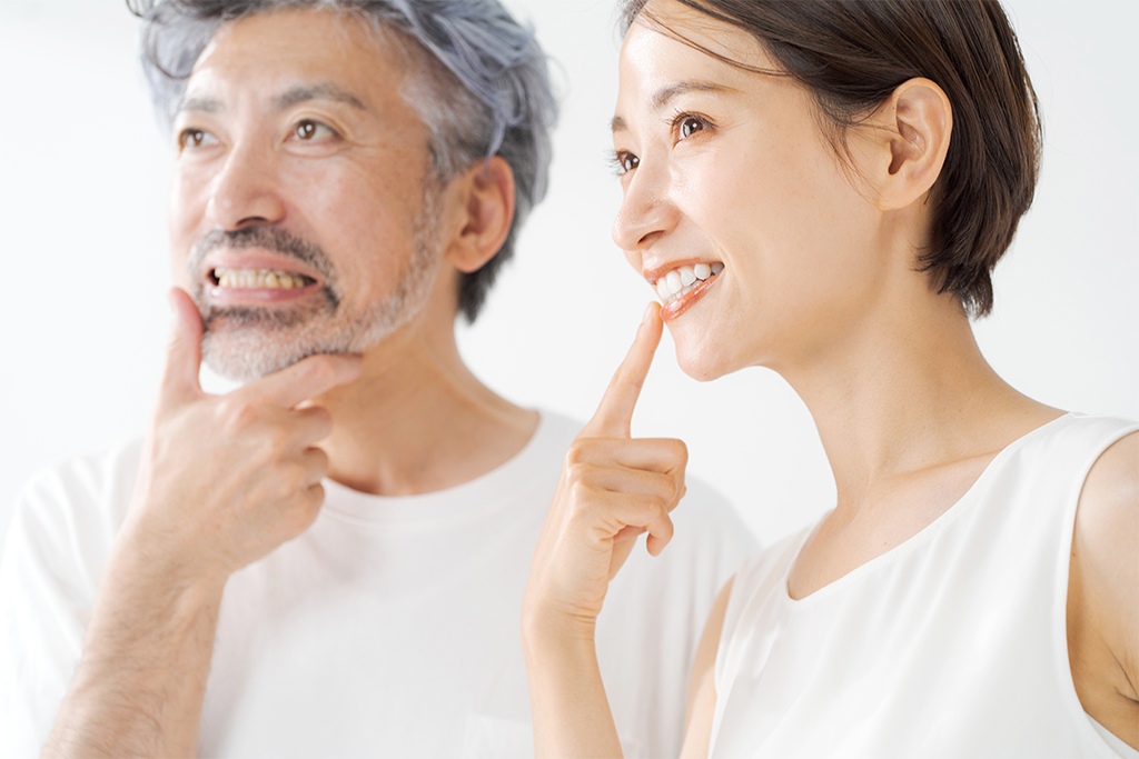 歯そのものを白くするならホワイトニング